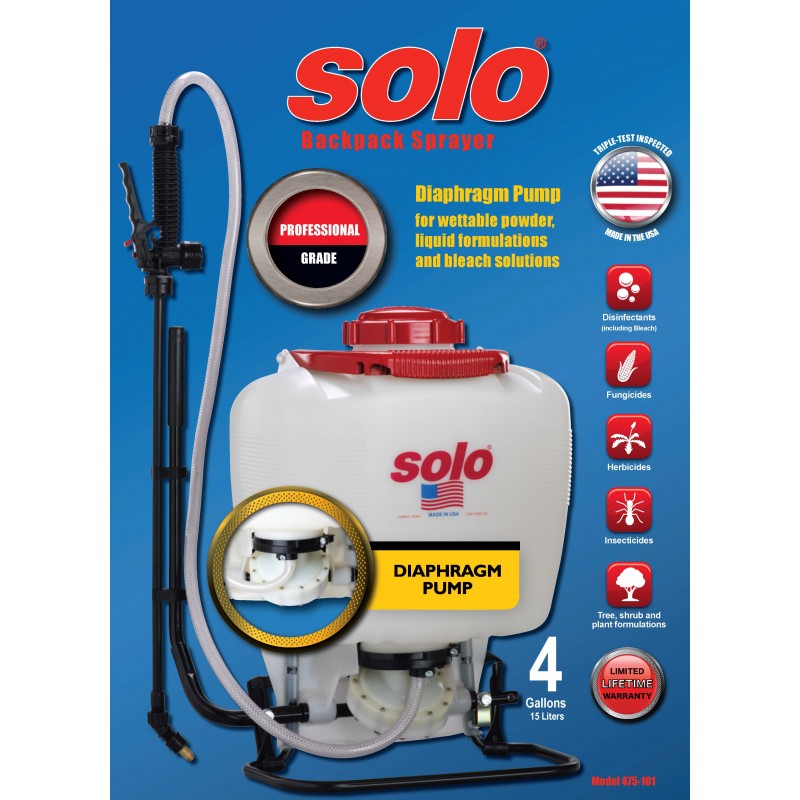 Solvent Sprayer - 0.4 Gallon Hand Sprayer - DS-8041