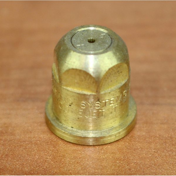 Nozzle, Hollow Cone, Brass, 80, .1GPM