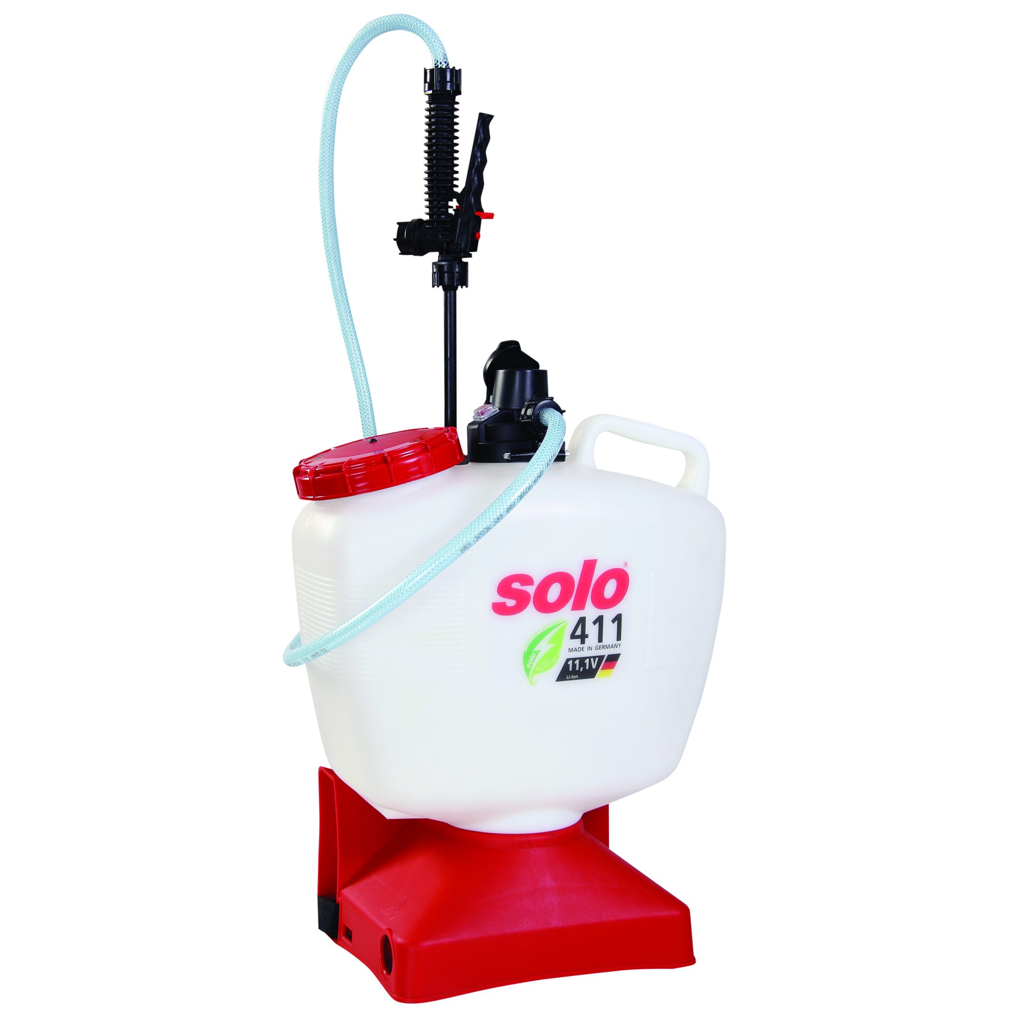 Solo 411 Battery-operated Backpack Sprayer, 3 Gallons